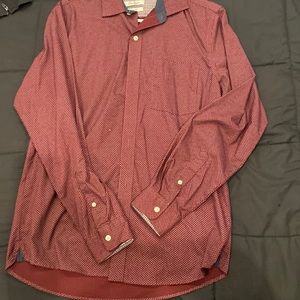 Van Heusen Long Sleeve Button Up Dress Shirt